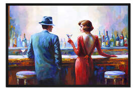 Gerahmter Kunstdruck Das Rätsel der Anziehung