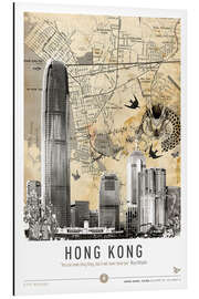 Magnettafel Hong Kong City Break