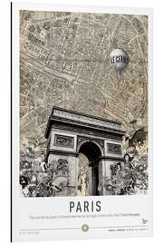 Magnettafel Paris City Break