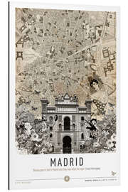 Magnettafel Madrid City Break