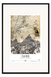 Gerahmter Kunstdruck Cairo City Break