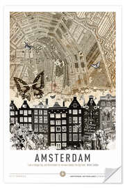 Autocolante decorativo Amsterdam City Break