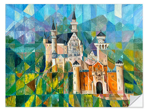 Wall sticker Neuschwanstein Castle