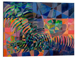 Magnettafel Stillleben mit Palmenblättern