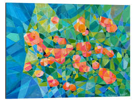 Magnettafel Landschaft mit Apfelbaum