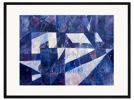 Gerahmter Kunstdruck Weihnachtskrippe