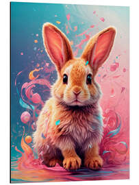 Magnettafel Hase im Traumland