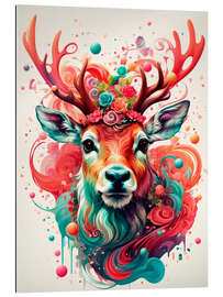 Tableau en plexi-alu Fantastic Deer