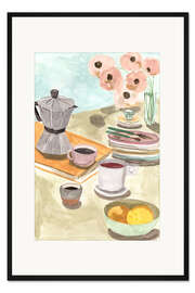 Gerahmter Kunstdruck Coffee Table