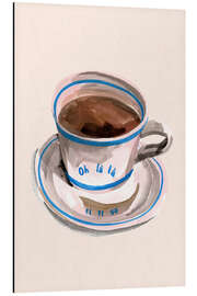 Magnettafel Oh là là Kaffetasse