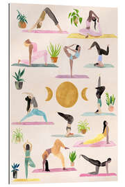 Tableau en plexi-alu Yogis