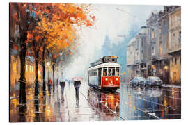 Magnettafel Rainy Days on Main Street