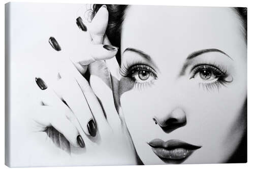 Leinwandbild Hedy Lamarr