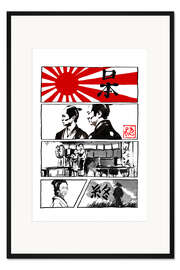 Gerahmter Kunstdruck Manga Japan