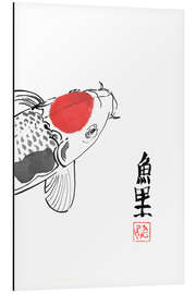 Magnettafel Koi-Karpfen