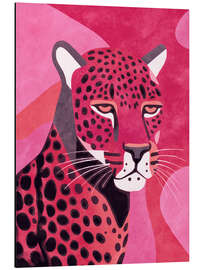 Magnettafel Pinker Wilder Gepard