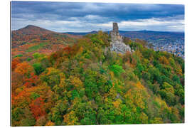 Gallery print Siebengebirge With Dragon Rock