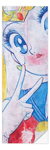 Muursticker Sailor Moon