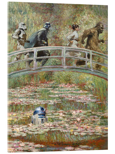 Acrylglas print Monet Wars