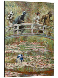 Aluminium print Monet Wars - Dikhotomy