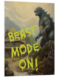 Cuadro de PVC Beast Mode On
