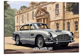 Magnettafel Classic Aston Martin DB5
