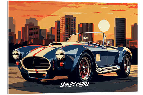 Galleriprint Shelby Cobra Pop Art