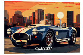Magnettafel Shelby Cobra Pop Art