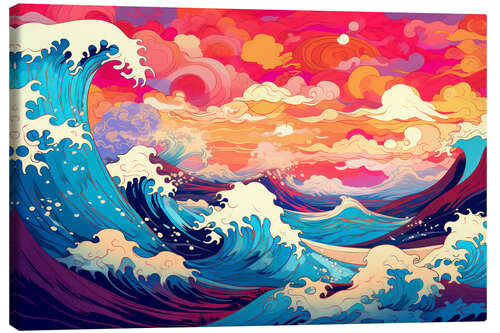 Tableau sur toile Stormy Sea