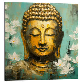 Gallery print Goldener Buddha