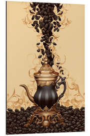 Magnettafel Kaffeekännchen