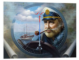 PVC-tavla The Captain's Compass