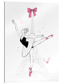 Tableau en plexi-alu French Ballerina