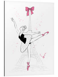 Magnettafel French Ballerina