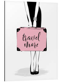 Magnettafel Travel More