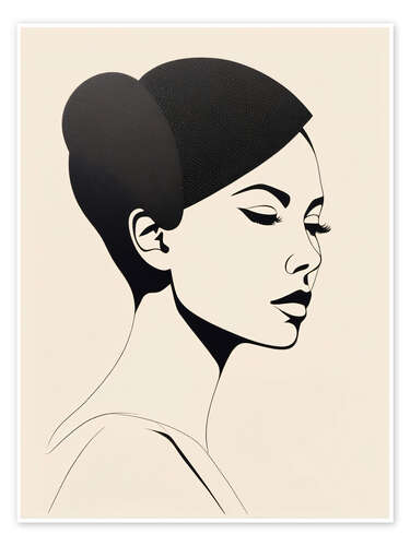 Poster Minimalist Woman