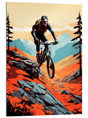 Gallery Print Mountain Bike Downhill I