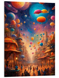 Gallery print Futuristic City