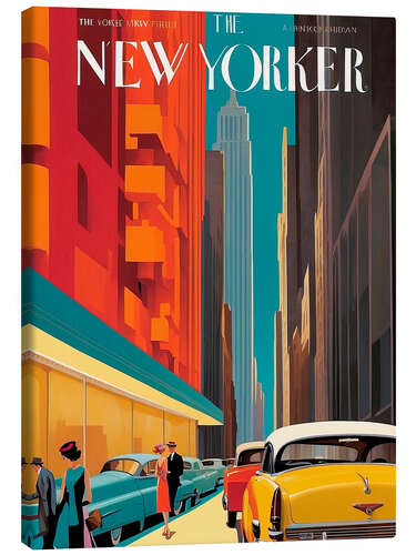 Stampa su tela The New Yorker I