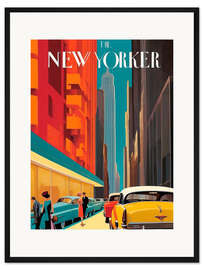 Gerahmter Kunstdruck The New Yorker I
