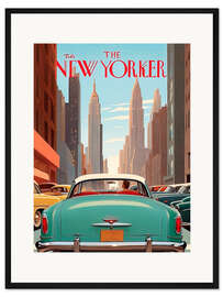 Gerahmter Kunstdruck The New Yorker II