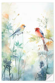 Wall sticker Bird Garden