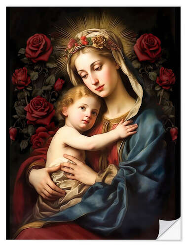 Wall sticker Madonna and Child II