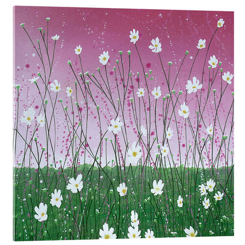 Tableau en verre acrylique Spring Garden