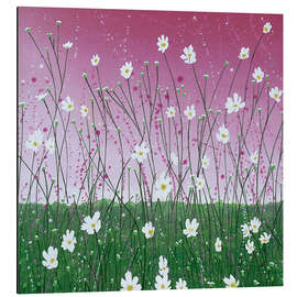 Magnettafel Frühlingsgarten