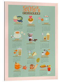 Gallery print 2024 Calendar Hot Beverages