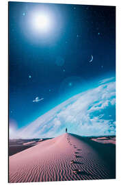 Magnettafel Gelassenheit des blauen Weltraums