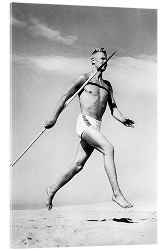 Akrylbilde Javelin Thrower, ca.1940