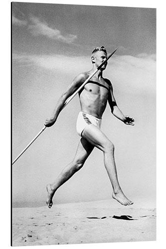 Stampa su alluminio Javelin Thrower, ca.1940