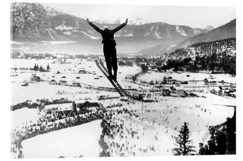 Cuadro de metacrilato Ski Jumper,1937